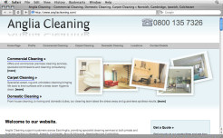 Website Design » Anglia Cleaning
